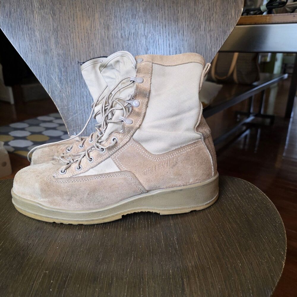 Belleville 330 DES ST Steel Toe Suede Combat Boots Men's 11 W